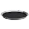Service Ideas Paneled Tray with Removable Insert, 12" diameter, Stainless Steel, Brushed TRPN1412RIBS - alternate 1